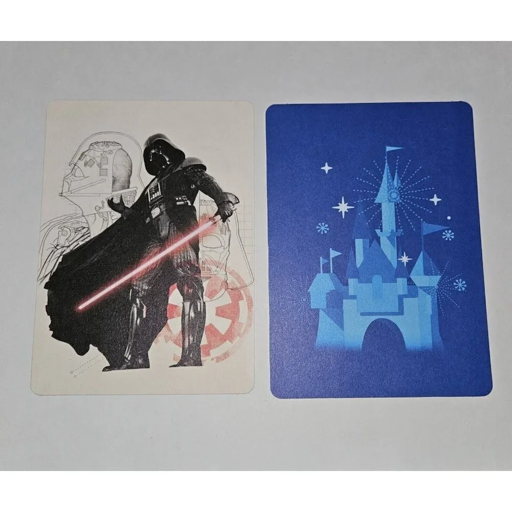 4 Disney Rewards Postcards Special Edition Artwork Marvel Star Wars Mickey Mouse